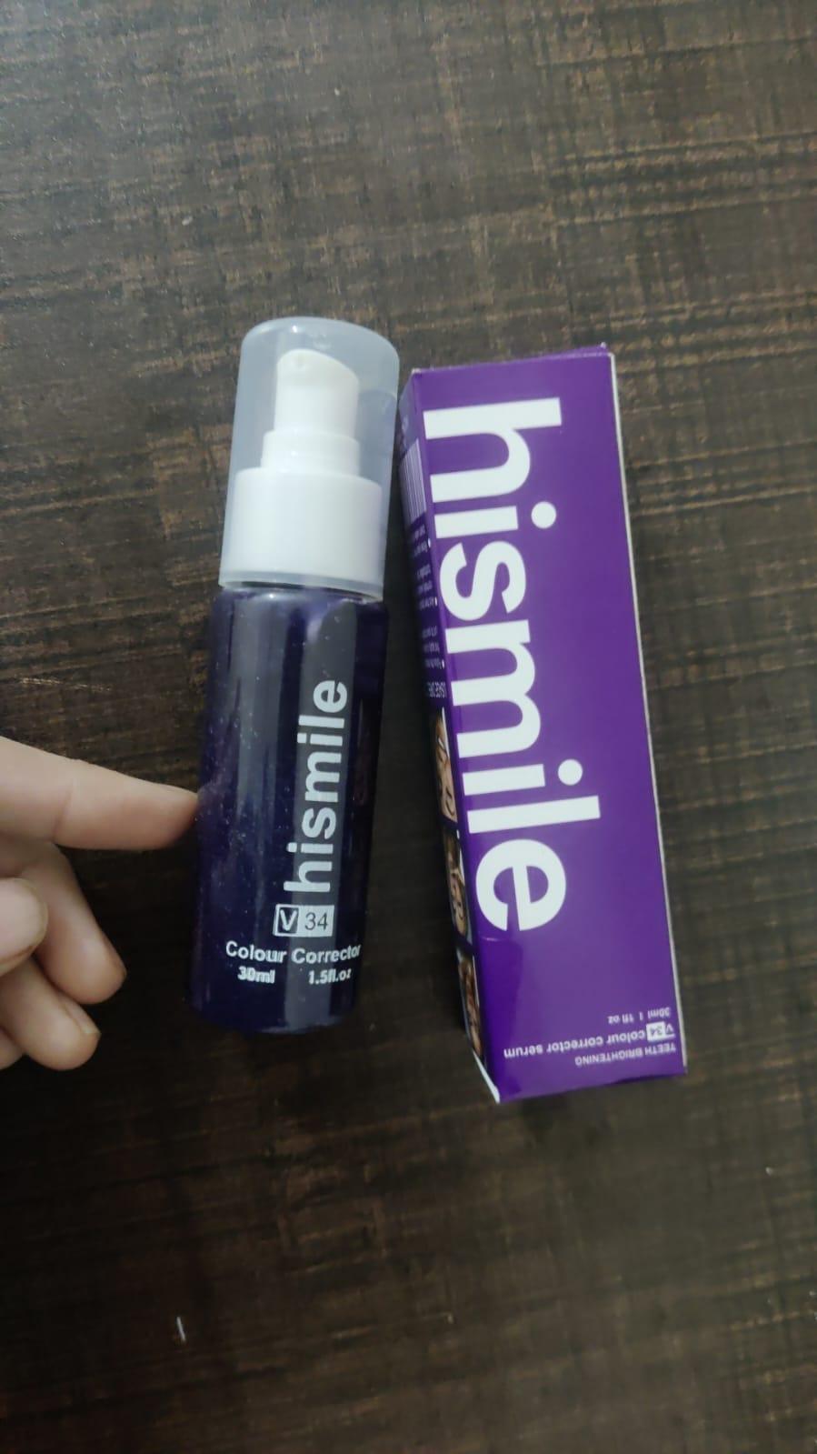 Teeth Whitening V34 Colour Corrector Serum - 34ml Purple Toothpaste