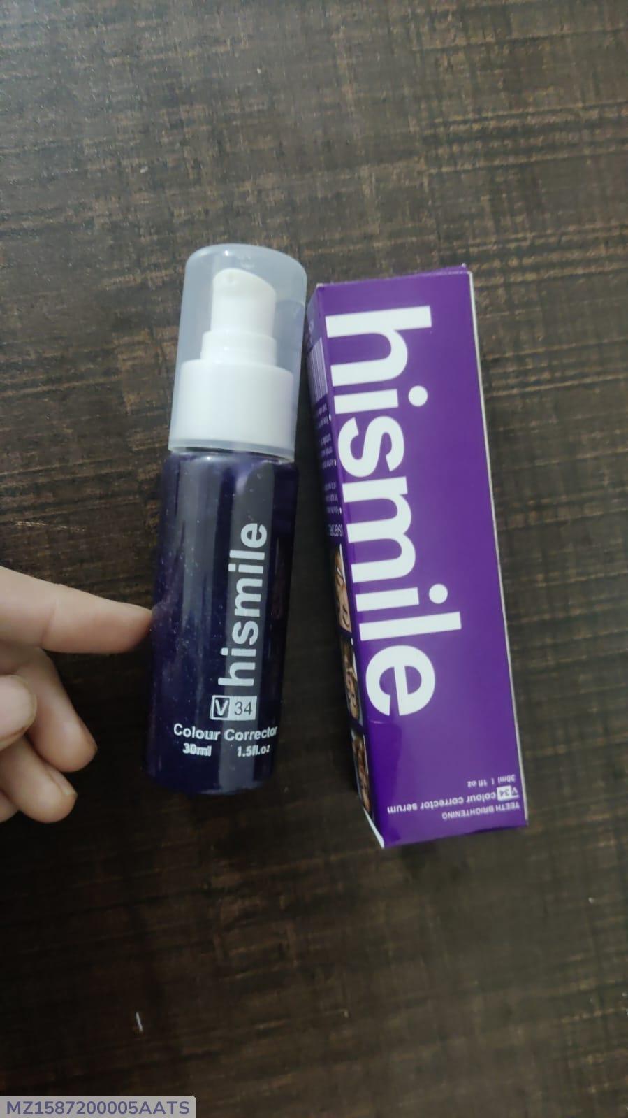 Teeth Whitening V34 Colour Corrector Serum - 34ml Purple Toothpaste